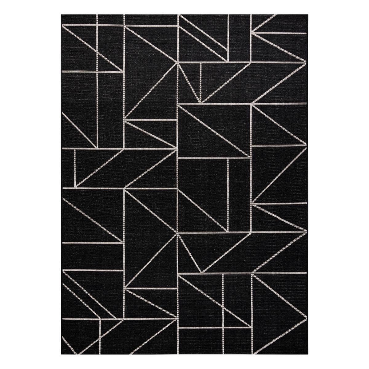 TEPPICH Floorlux 140/200 cm - Schwarz, Textil (140/200cm) - rugsX
