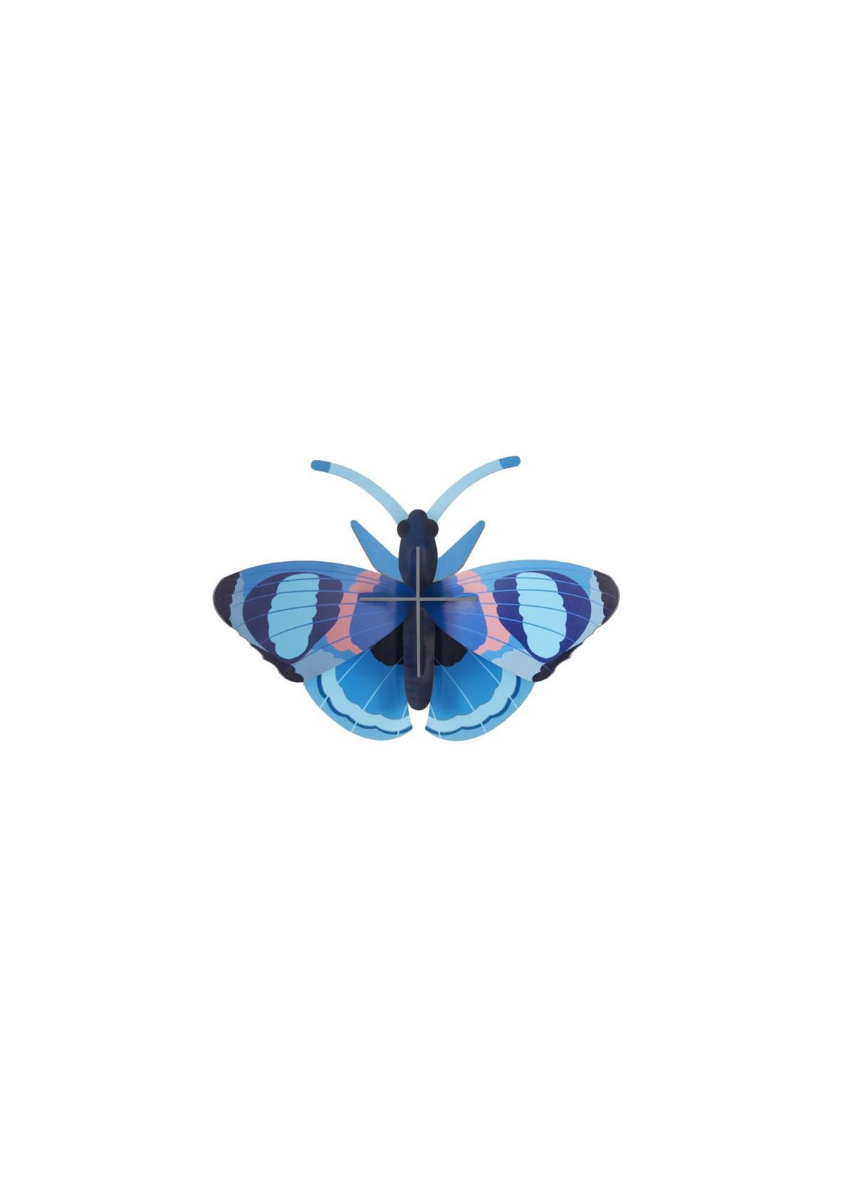 WANDDEKO Azur-Flug-Trio 5/13 cm - Multicolor, Wellpappe (5/13/17cm) - Studio Roof