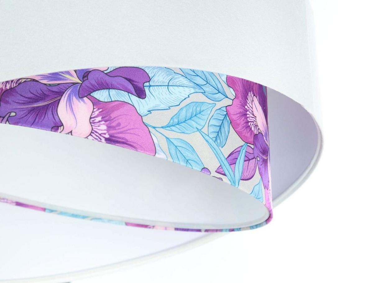 HÄNGELEUCHTE Lila 50/23 cm - Lila, Kunststoff (50/1/23cm) - ONZENO