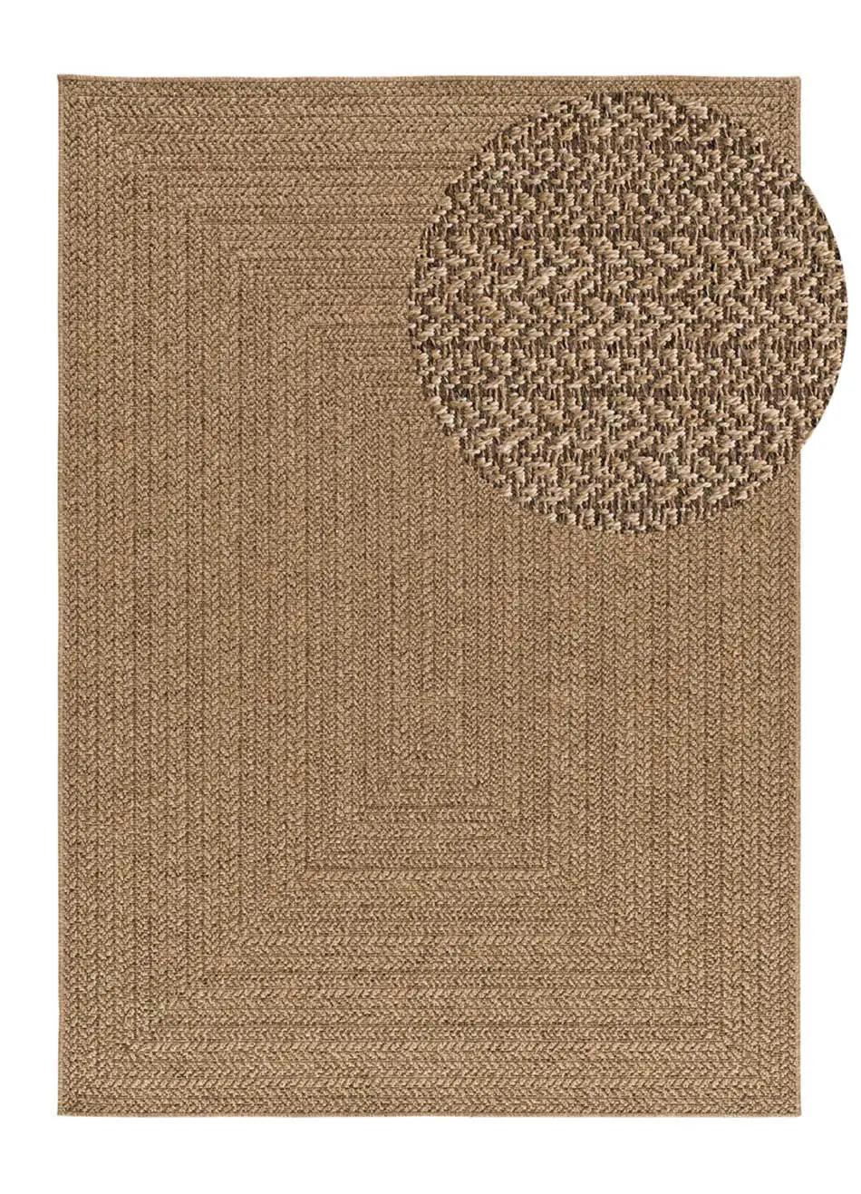 OUTDOORTEPPICH Natürlich Acra 200/290 cm - Braun, Textil (200/290cm) - Atticgo
