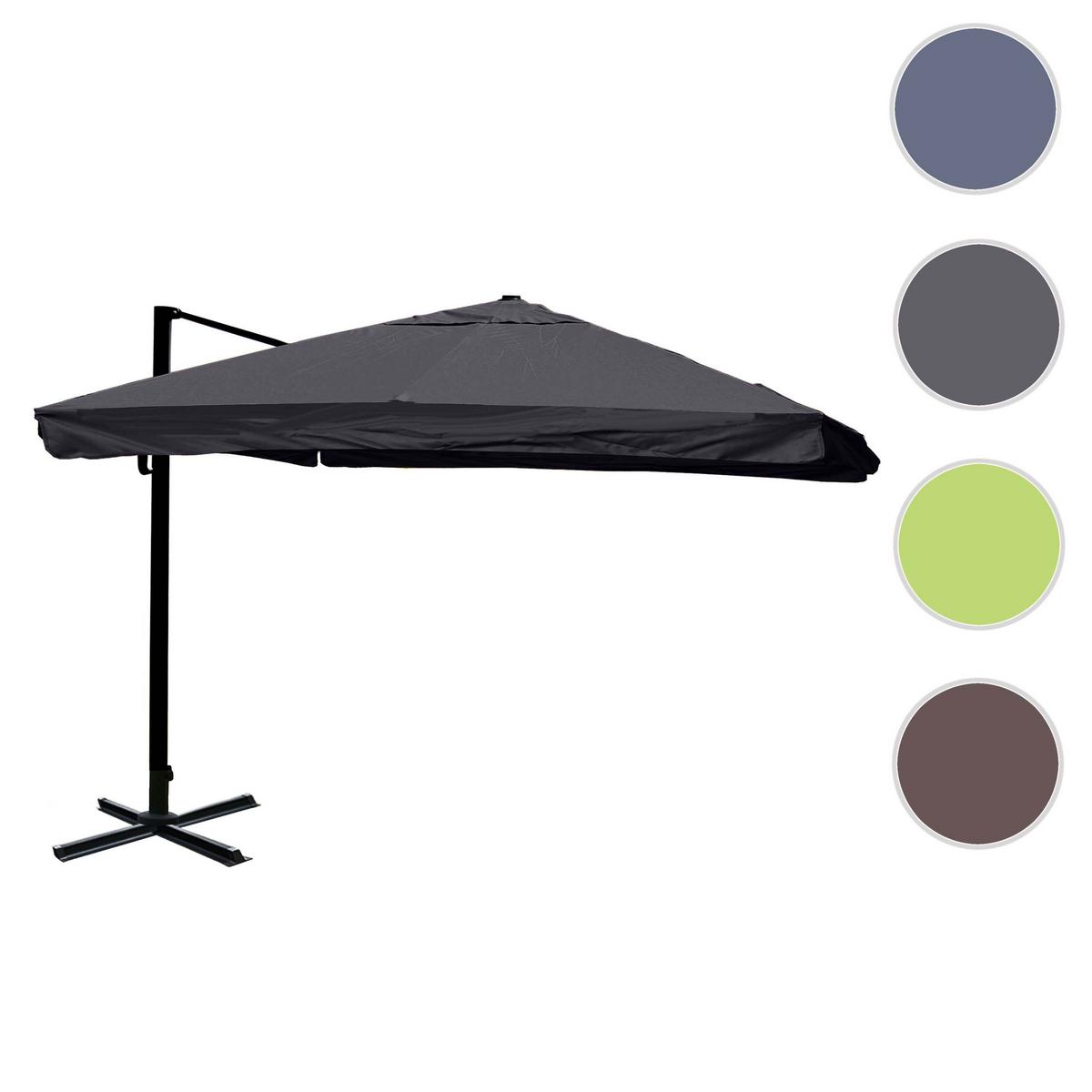 AMPELSCHIRM I Anthrazit 300/300 cm - Anthrazit, Textil (360/300cm) - MCW
