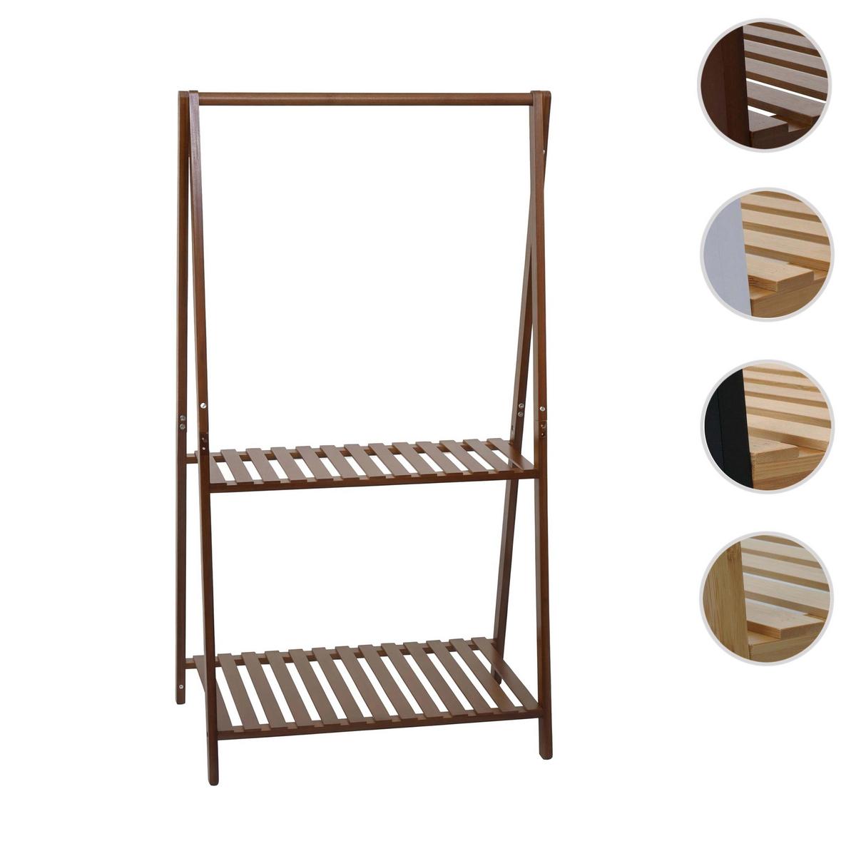 STANDGARDEROBE Braun - Braun, Holz (70/130/44cm) - MCW