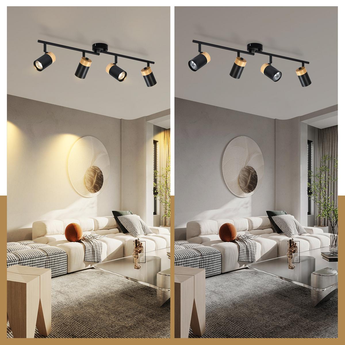 DECKENSTRAHLER Ameise 9/19/62cm - Schwarz, Metall (62/9/19cm) - ZMH