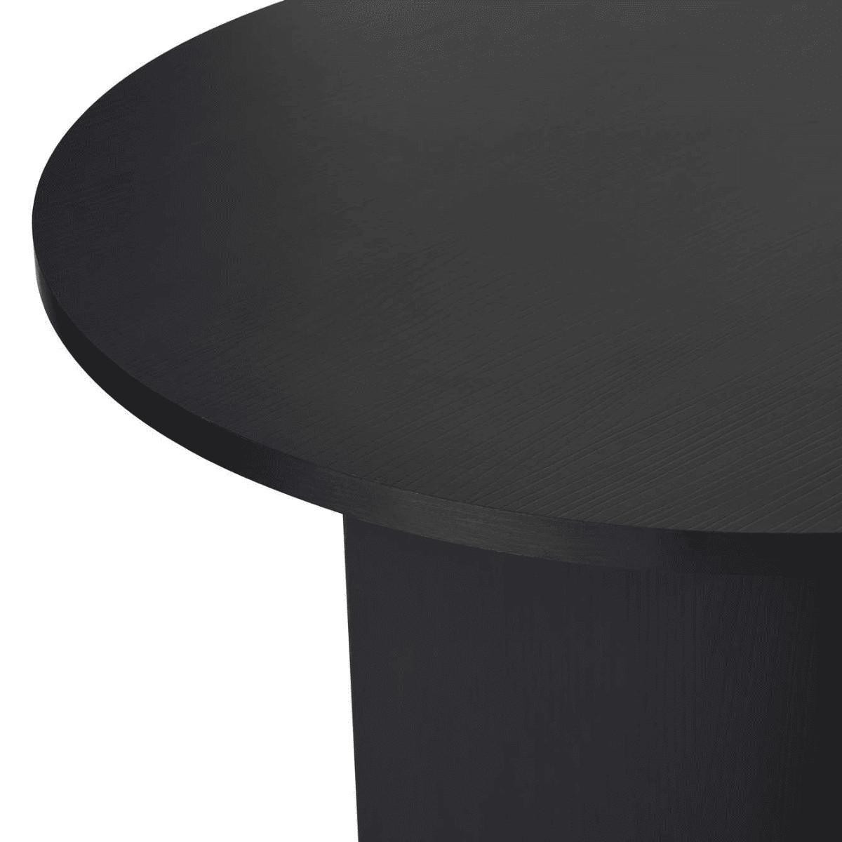 ESSTISCH mit ovaler Tischplatte L200 cm 90/200/75 cm - Eichefarben, Holzwerkstoff (96/90/75cm) - Calicosy