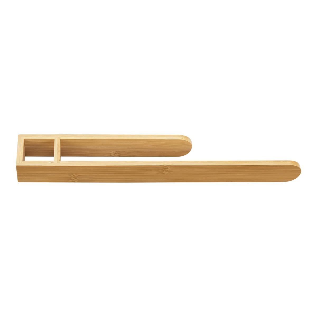 WAND-HANDTUCHHALTER Tønsberg - Naturfarben, Holz (38/4/5cm) - [en.casa]