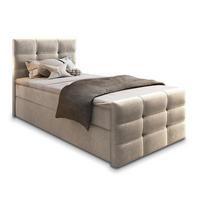 BOXBETT AMON 100 100x200 cm mit Matratze und Topper - Beige - Beige, Holz (100/200cm) - MASSENO