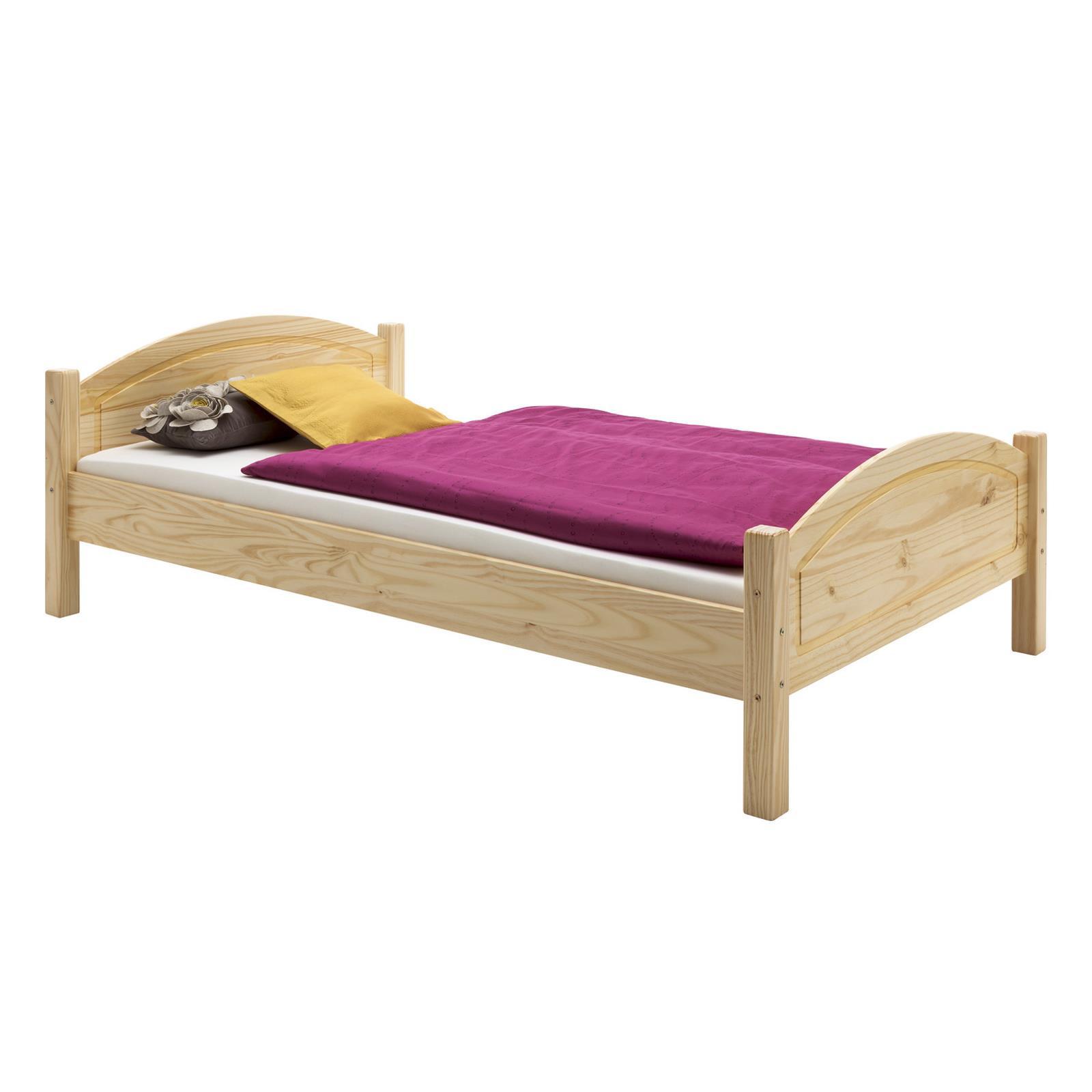 MASSIVHOLZBETT FLIMS 90x200 cm natur - Naturfarben, Holz (90/200cm) - IDIMEX