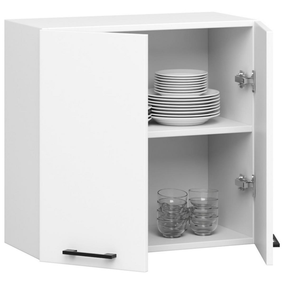 HÄNGESCHRANK Weiß 58/60/30 - Weiß, Holzwerkstoff (60/58/30cm) - RAUMHIRSCH FURNITURE