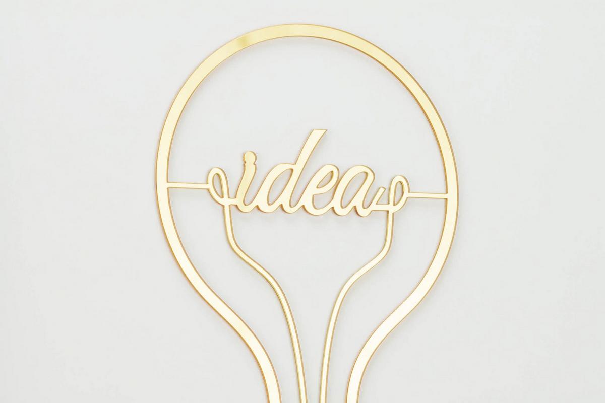 WANDBILD Gold 40/60 cm - Goldfarben/Schwarz, Glas (1.43/60cm) - KUNSTLOFT
