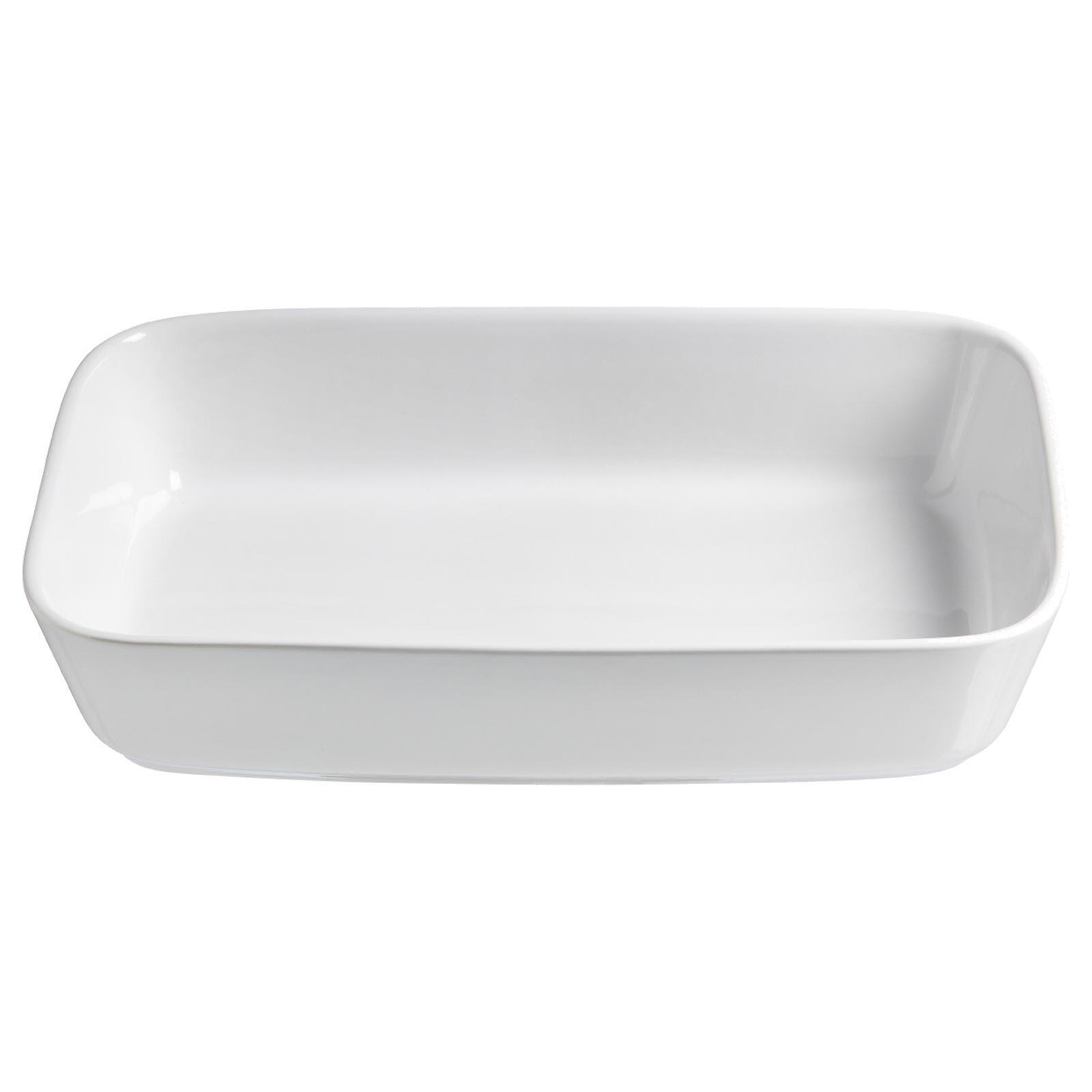 AUFLAUFFORM XXL transparent 36 x 25 cm - Transparent, Keramik (1cm) - Ritzenhoff Breker