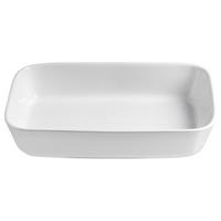 AUFLAUFFORM XXL transparent 36 x 25 cm - Transparent, Keramik (1cm) - Ritzenhoff Breker