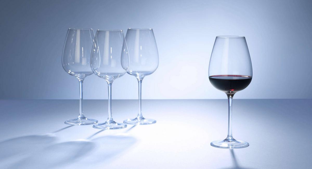 ROTWEINGLÄSER Purismo Wine transparent 200 ml 4er Set - Transparent, Glas (0.2L) - Villeroy & Boch