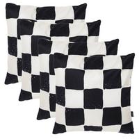 OUTDOORKISSEN 4er Set - Schwarz, Textil (43/43cm) - icon