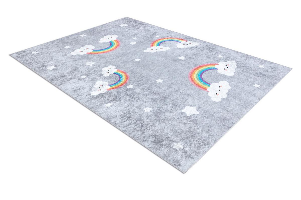 TEPPICH Junior 160/220 cm - Grau, Textil (160/220cm) - rugsX