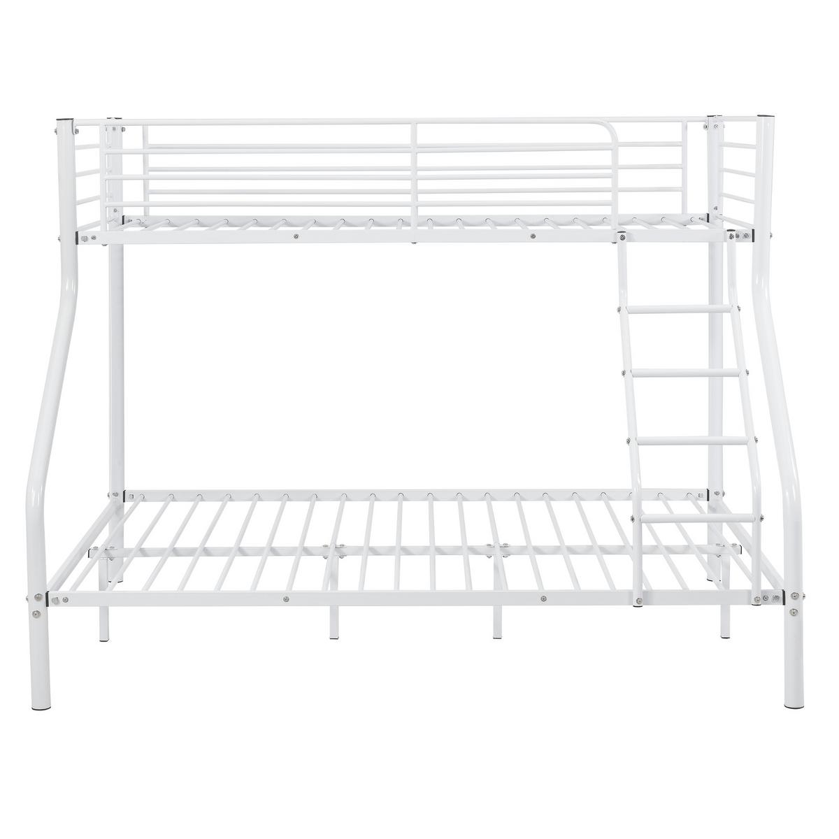 ETAGENBETT Sortland - Weiß, Metall (140/200cm) - [neu.haus]