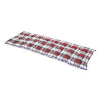 BANKAUFLAGE Macduff Schottenkaro 3-Sitzer - Rot, Textil (143/48/5cm) - Homescapes