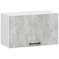 HÄNGESCHRANK Weiß, Beton 29/60/30 - Hellgrau/Weiß, Holzwerkstoff (60/29/30cm) - RAUMHIRSCH FURNITURE