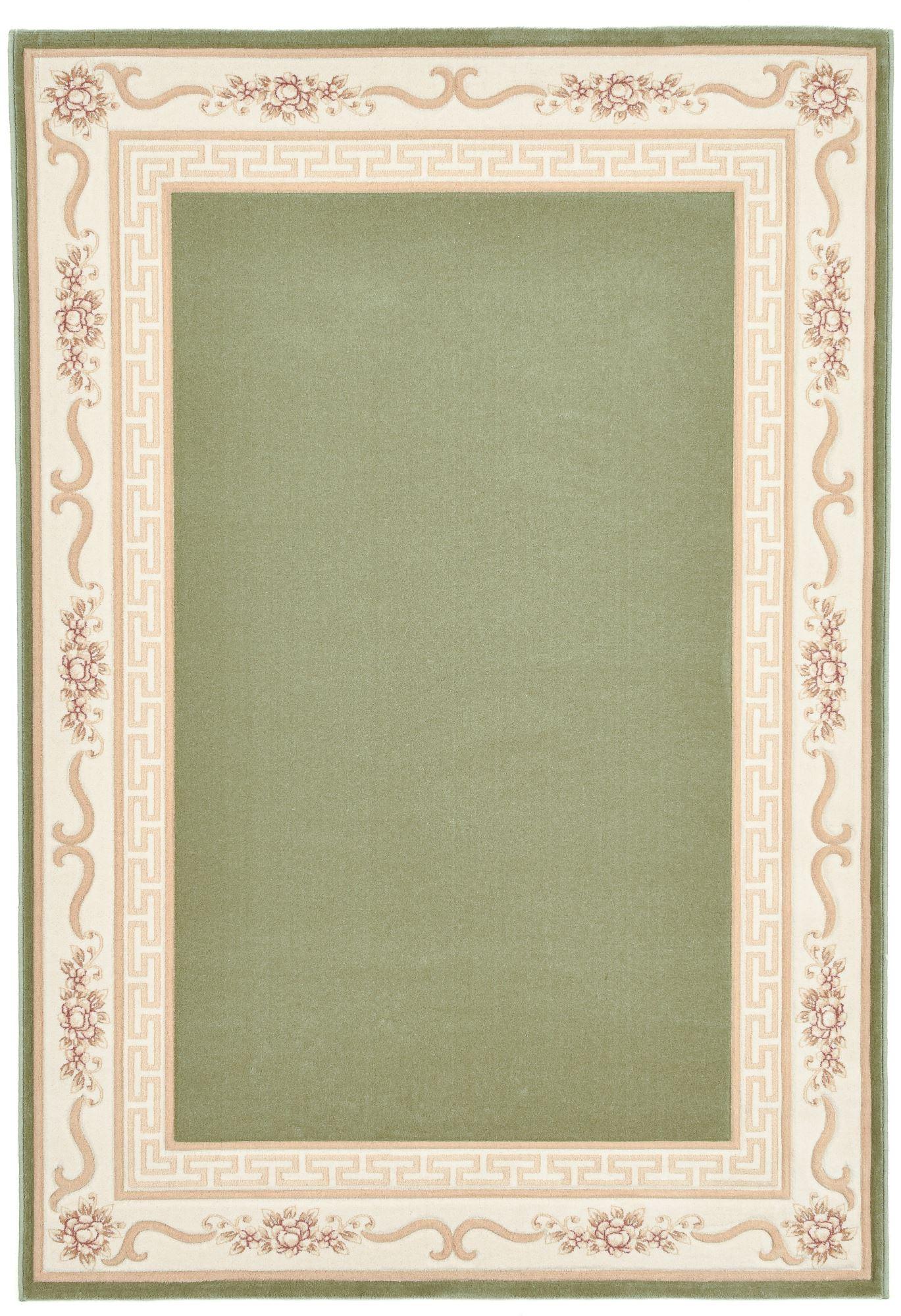 WEBTEPPICH Pelinia 40x60 cm - Grün, Textil (40/60cm) - THEKO