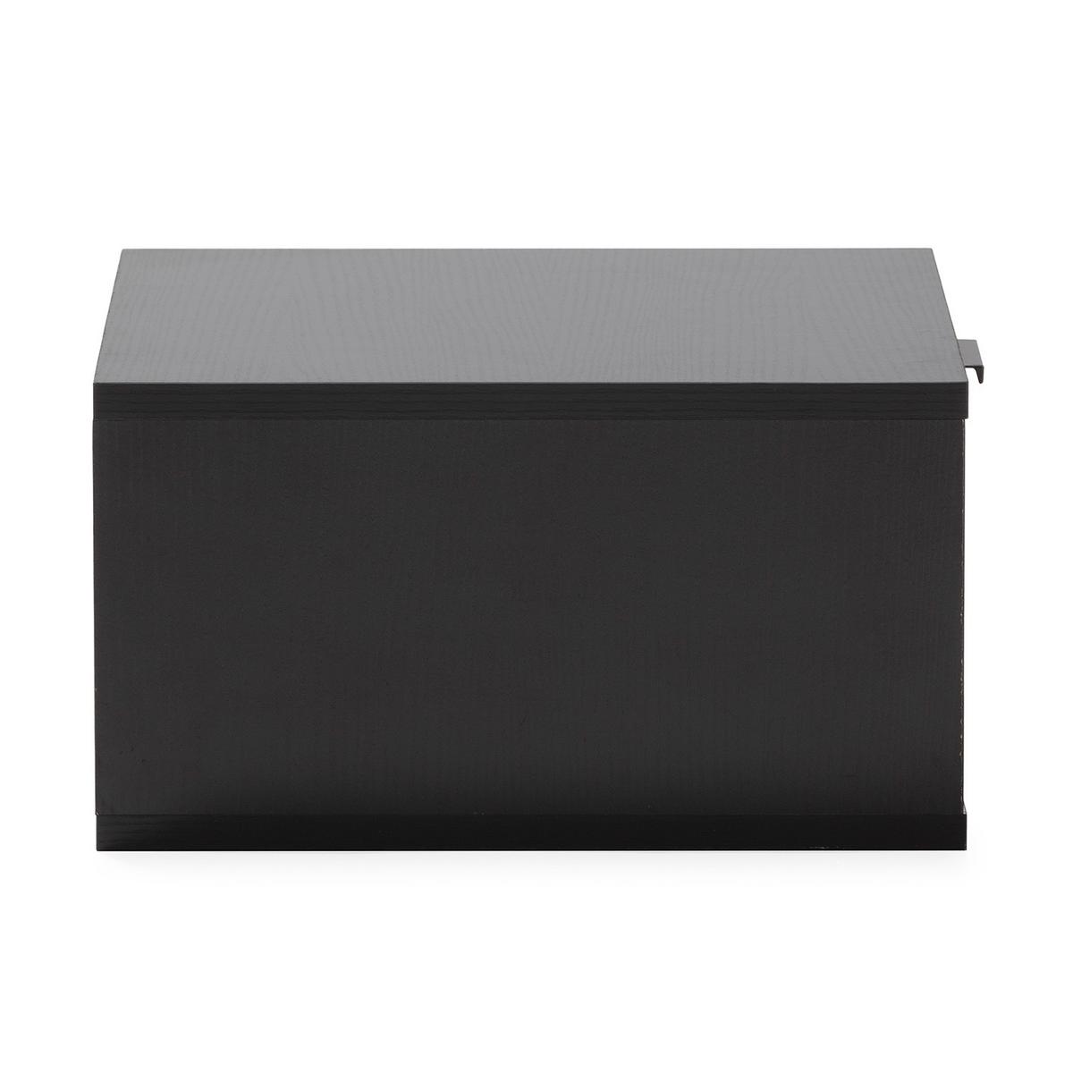 NACHTTISCH schwebende Lluvia Schwarz - Schwarz, Holzwerkstoff (40/19/35cm) - VS Venta-stock