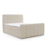 BOXBETT Denis - Beige, Holzwerkstoff/Textil (120/200cm) - Fun Möbel