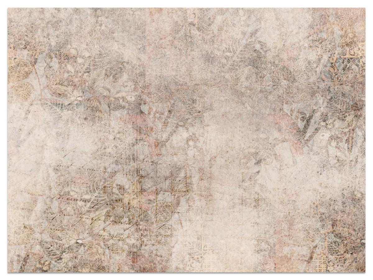 FOTOTAPETE Abstraktion Mosaik Ornamenten Beton 250x175 - Beige/Braun, Papier (250/175cm) - Muralo