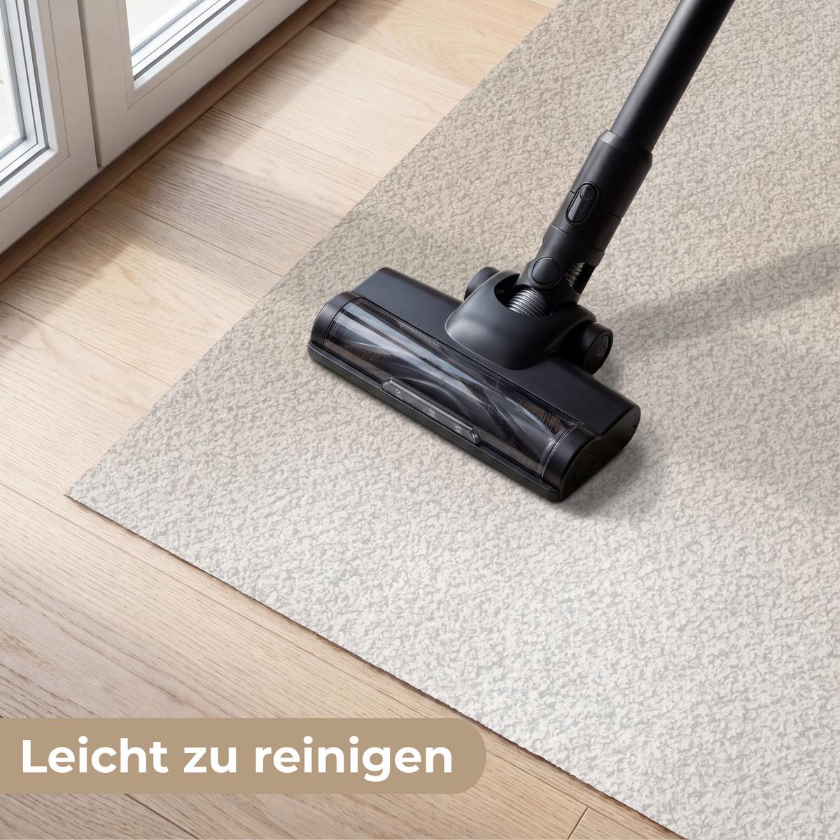 FUSSMATTE Wellenlinien - Fließend - Sandfarben Fußabtreter 180x120 cm - Beige, Kunststoff (180/0.4cm) - MuchoWow