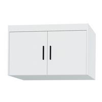 AUFSATZSCHRANK Storicos Weiß 89,7/55/53 cm - 2T Modern - Weiß, Holzwerkstoff/Kunststoff (89.7/55/53cm) - AX Living