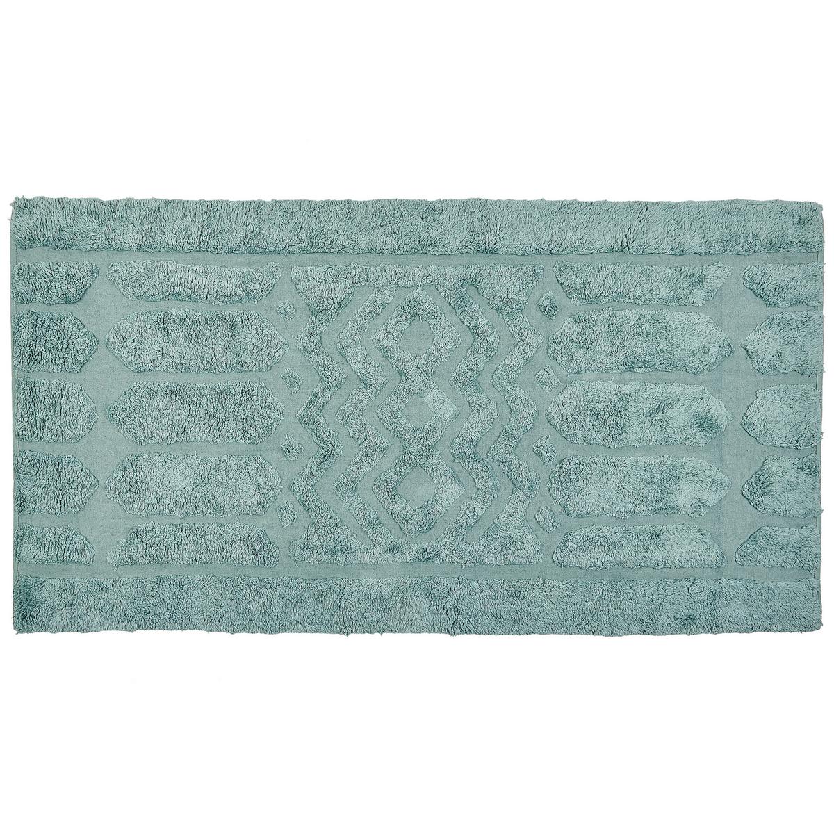 KURZFLOR-TEPPICH Sirnak 150/80 cm - Grün, Textil (80/150cm) - Beliani