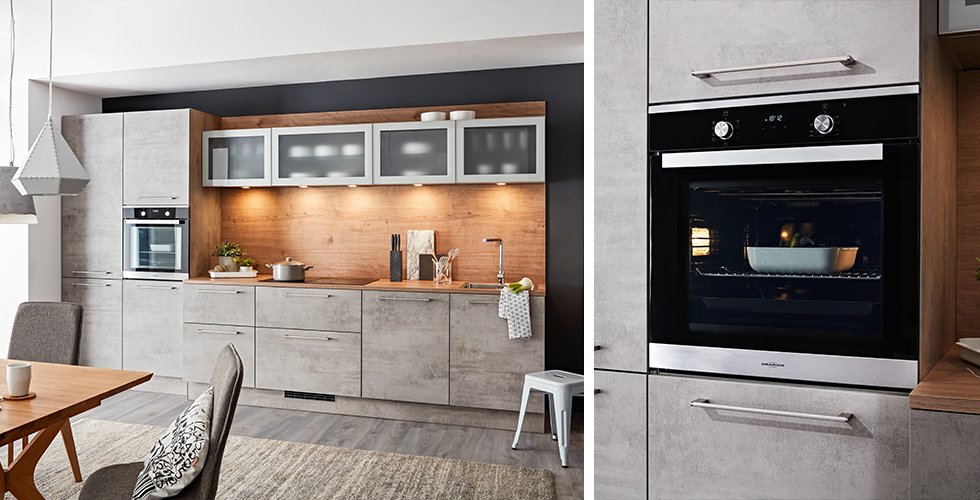 Moderne Backöfen in Kombination mit trendigen Küchen günstig kaufen bei mömax
