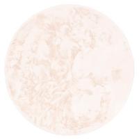 FELLTEPPICH LUXUS SUPER SOFT PLUSH RUND - Creme, Textil (80/80cm) - Pergamon