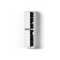 BADSCHRANK Vomano Weiß 50 x 170 cm - Weiß, Holzwerkstoff (50/170/33cm) - Livinity®