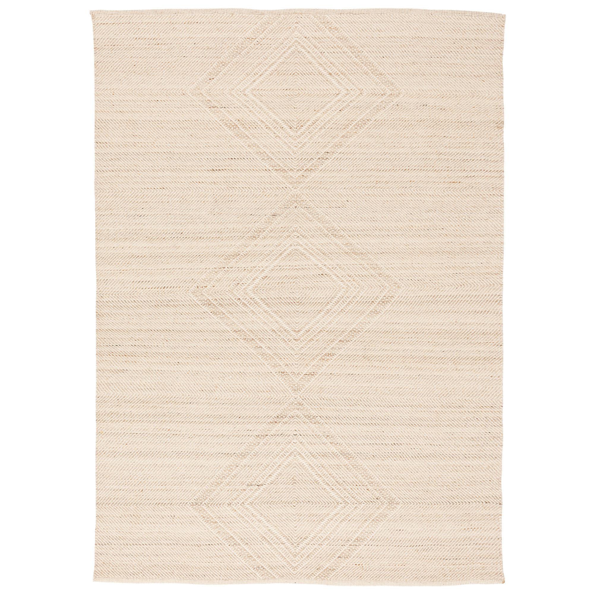 NATUR TEPPICH KELIM WOLLE LARA MELIERT - Naturfarben, Textil (60/90cm) - Pergamon
