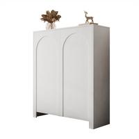 HIGHBOARD ARIADNA weiß - Weiß, Holzwerkstoff (104/119/35cm)