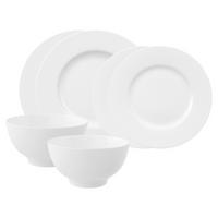 BASIC-SET Royal weiß 6-tlg. - Weiß, Keramik (2/2/2cm) - Villeroy & Boch
