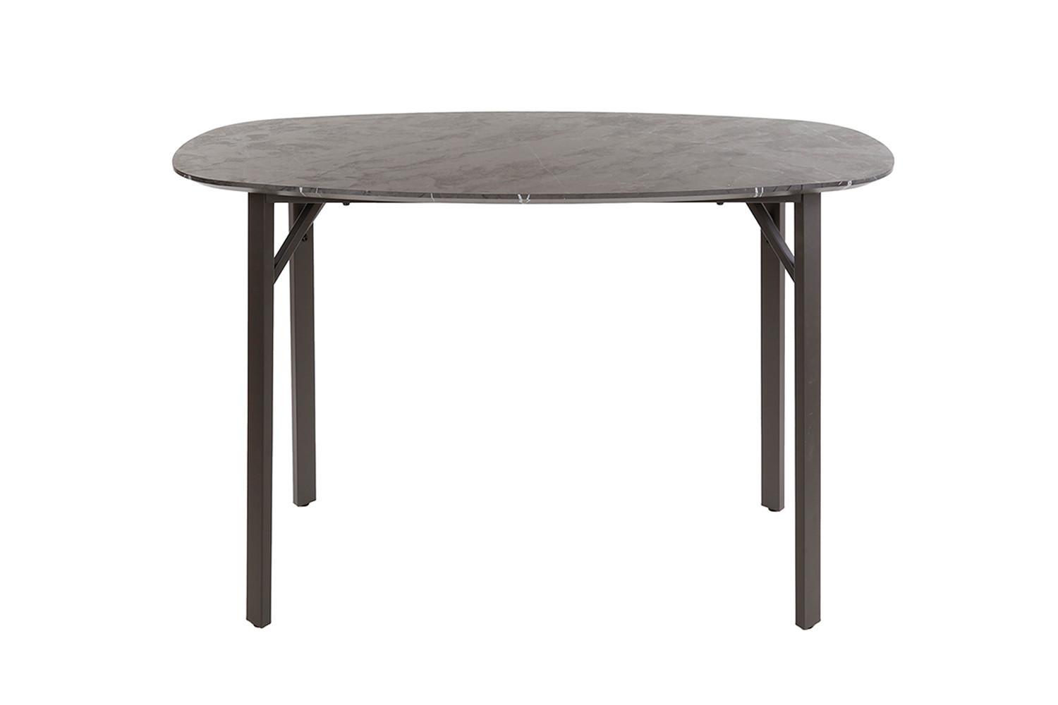 BARTISCH SESTA Schwarz Holz - Schwarz, Holz/Metall (75/140/92cm) - KAWOLA