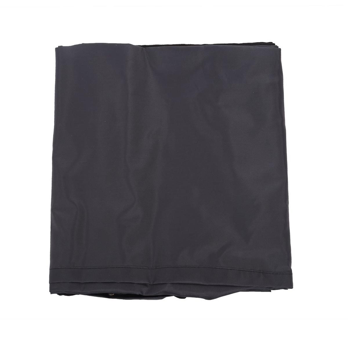 ABDECKHAUBE Anthrazit - Anthrazit, Textil (123/75/123cm) - MCW