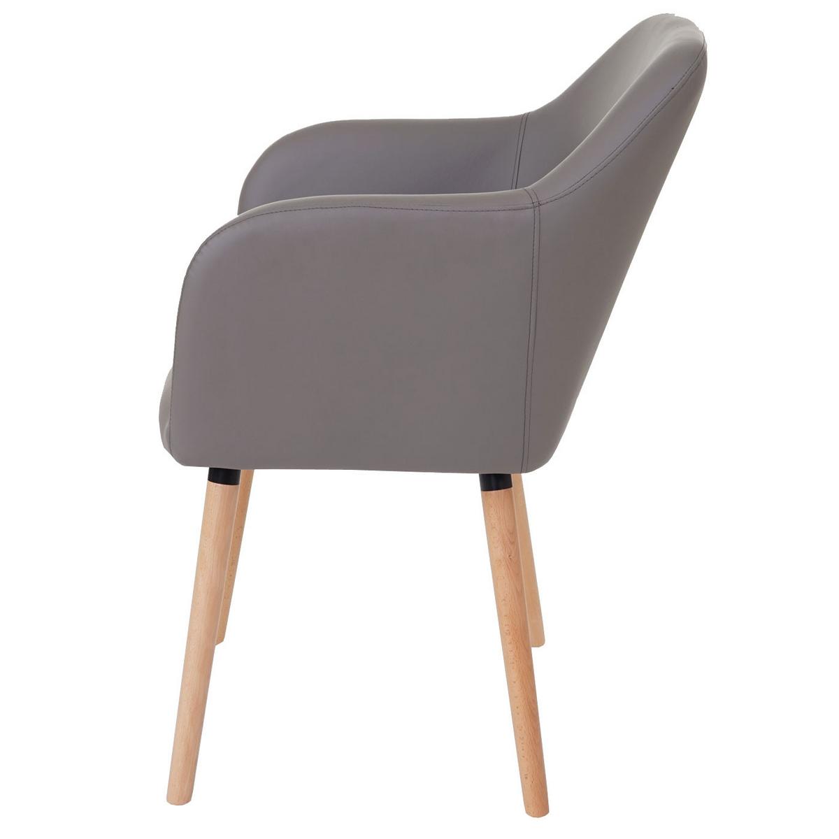 ESSZIMMERSTUHL taupe - Taupe, Textil (58/88/64cm) - MCW