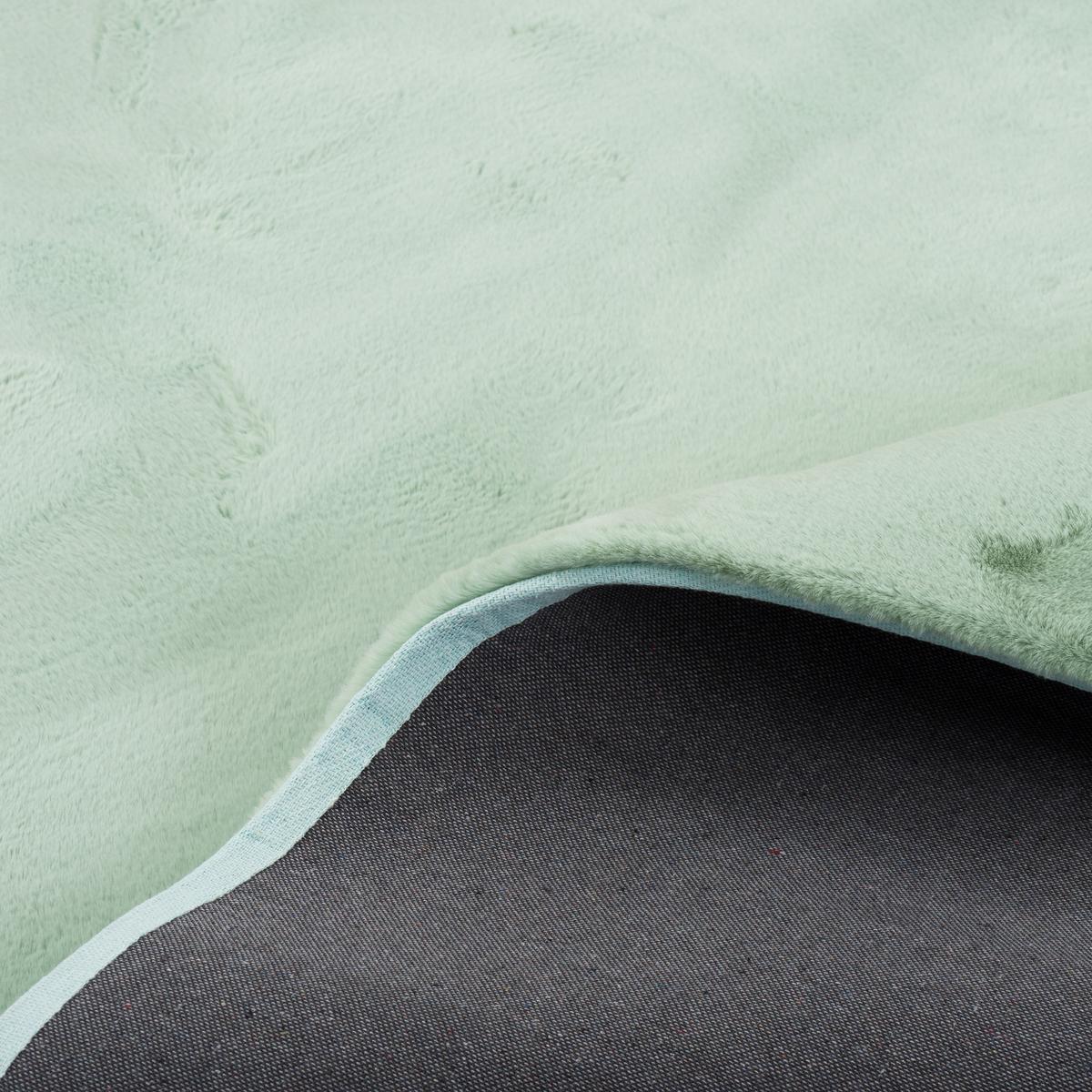 FELLTEPPICH LUXUS SUPER SOFT PLUSH - Mintgrün, Textil (60/90cm) - Pergamon