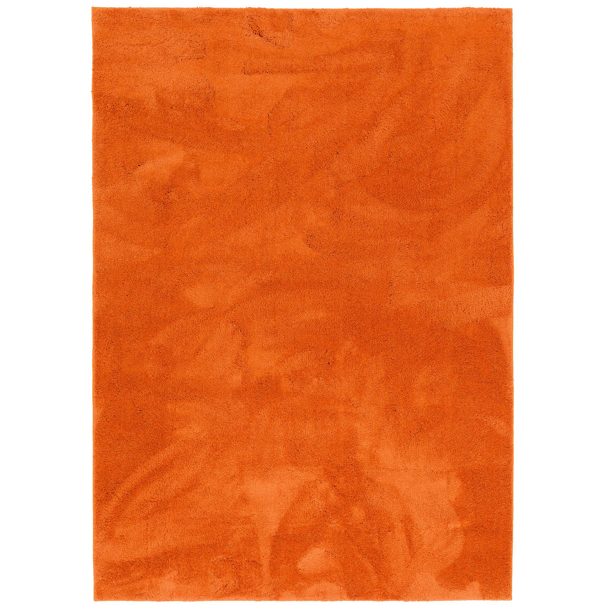 HOCHFLOR LANGFLOR SUPER SOFT TEPPICH SILKY - Orange, Textil (120/170cm) - Pergamon