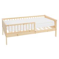 KINDERBETT mit Matratze 80x160 cm Natur - Naturfarben, Holz (80/160cm) - ML-DESIGN