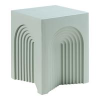 BEISTELLTISCH Elverumn - Grün, Holzwerkstoff (35/35/45cm) - [en.casa]