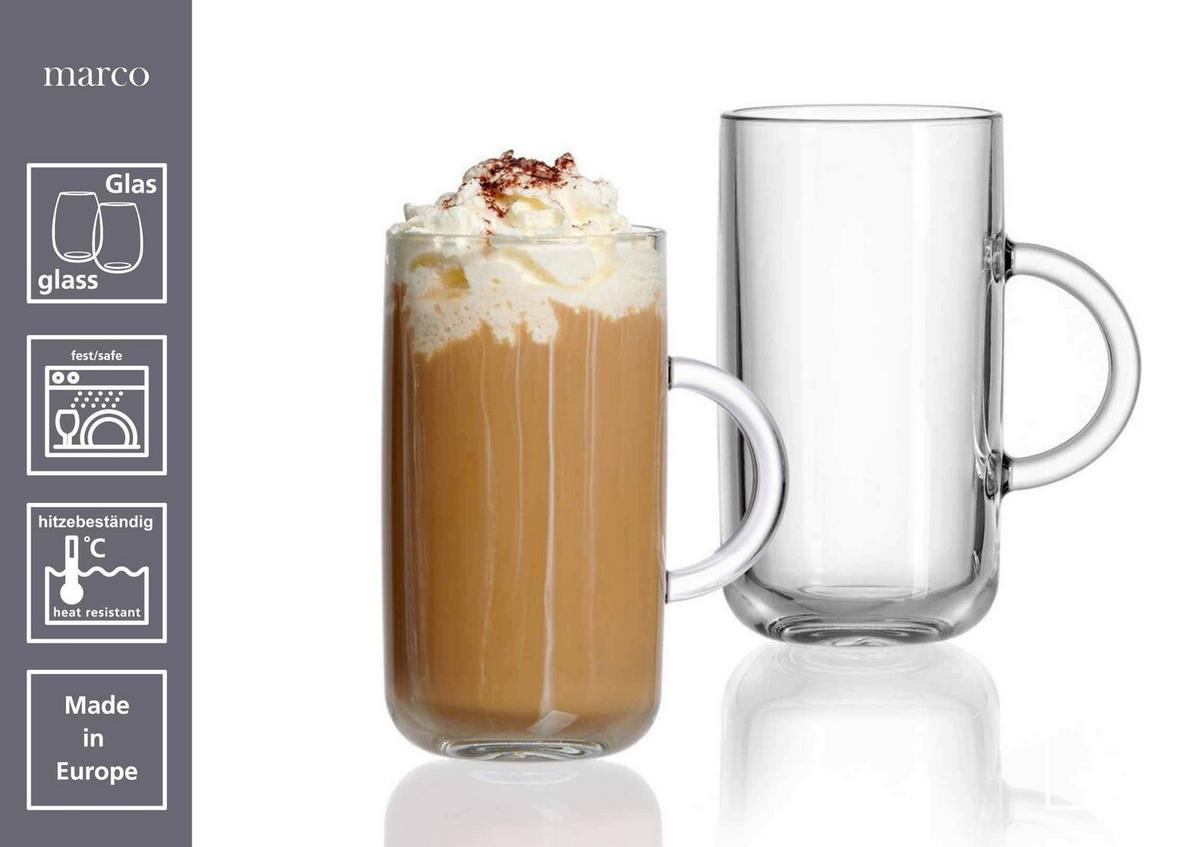 LATTE MACCHIATO / GLÜHWEIN GLÄSER Marco transparent 270 ml 30er Set - Transparent, Glas (0.27L) - Ritzenhoff Breker