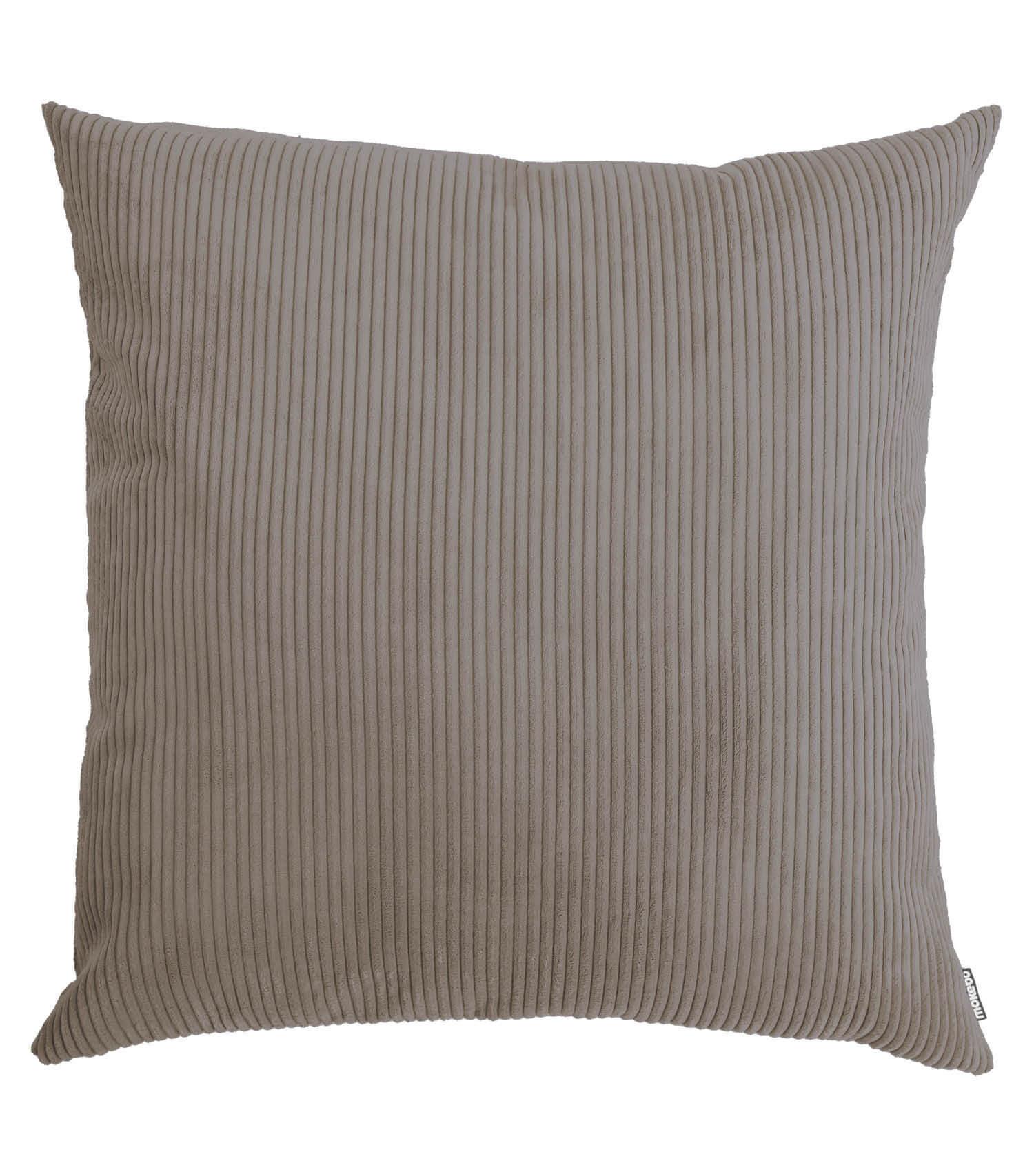 SOFAKISSEN Das Anschmiegsame - Taupe, Textil (90/10cm) - Mokebo