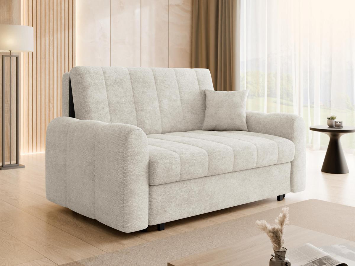 SCHLAFSOFA Viva Moon III - Schwarz/Naturfarben, Holz/Metall (168/85/98cm) - MIRJAN24
