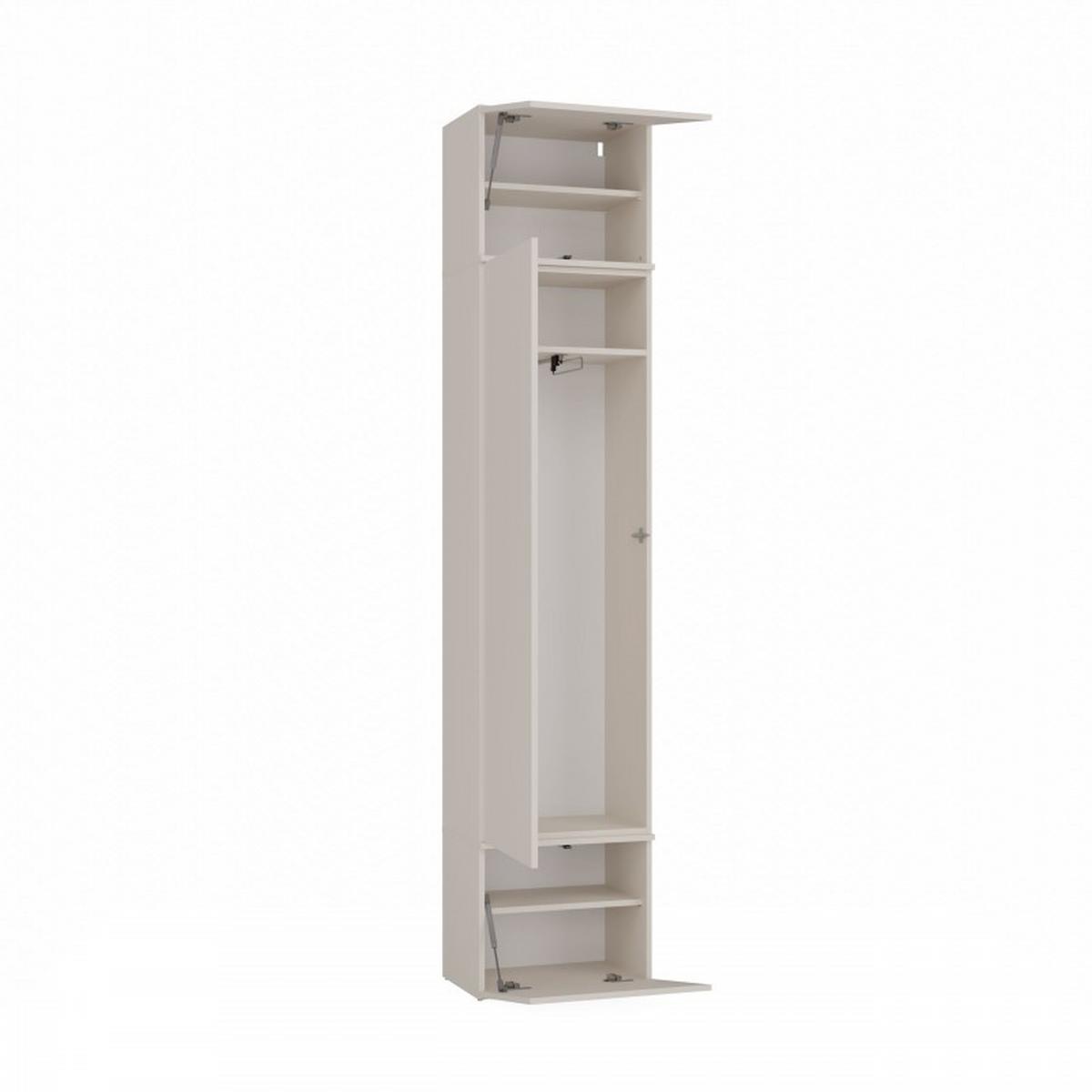 FLURSCHRANK - Garderobenschrank mit Stauraum Kaschmir 50/238/35 - Kaschmir, Holzwerkstoff (50/238/35cm) - RAUMHIRSCH FURNITURE