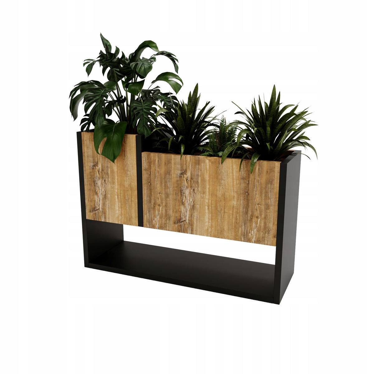 BLUMENKASTEN - Kiefer Milford, Holzwerkstoff (22.6/45/64.5cm) - RAUMHIRSCH FURNITURE