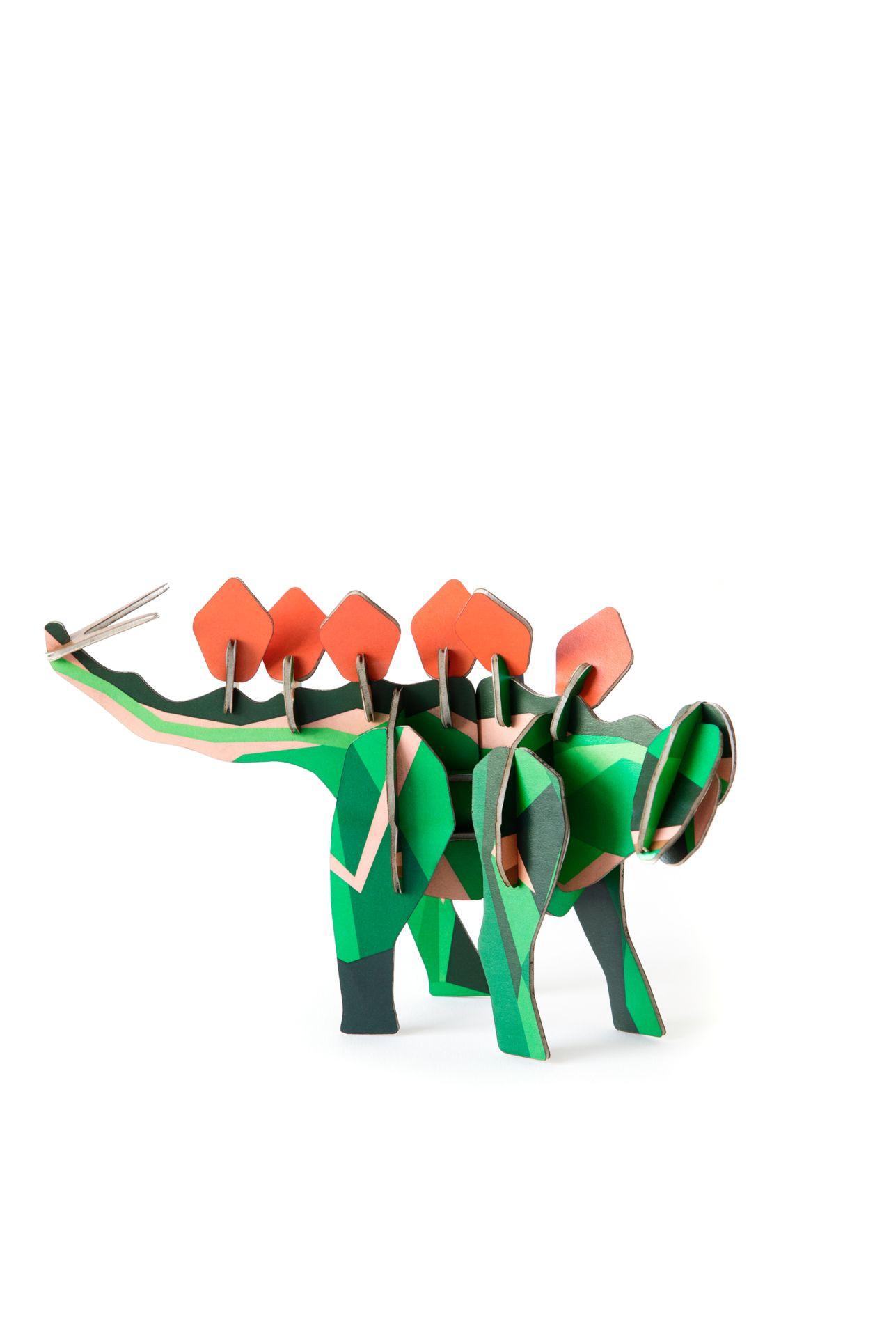 WANDSKULPTUR Bunt 4/12 cm - Multicolor, Wellpappe (4/12/18cm) - Studio Roof