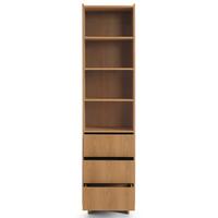 STANDREGAL Yasumi 50 cm - Eichefarben, Holzwerkstoff (50/201/39cm) - Selsey