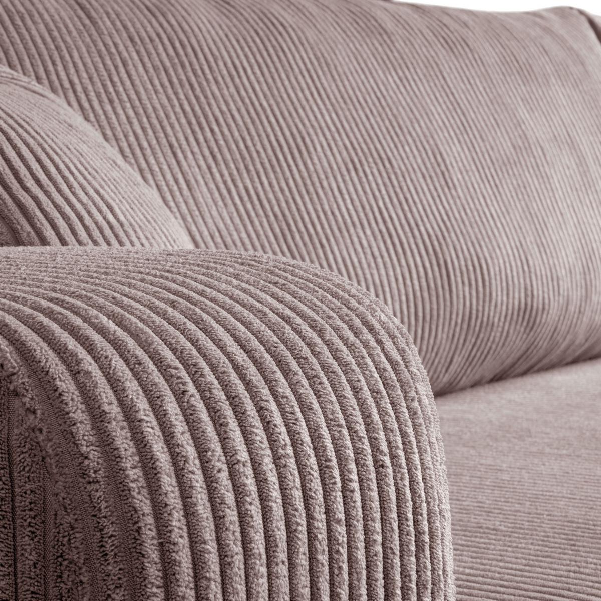 ECKSOFA PRESTIGE U mit Schlaffunktion, Poso 27 - Rosa, Textil (317/83/143cm) - Lookway