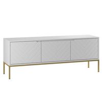 TV-MÖBEL Daria Weiß - Weiß, Holzwerkstoff (151/77/39cm) - Petits-meubles